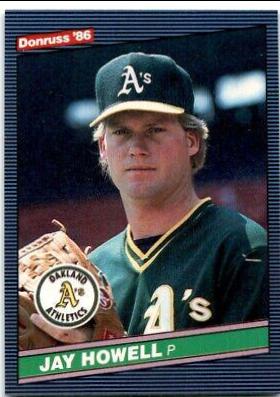 Jay Howell #223 Baseball Cards 1986 Donruss