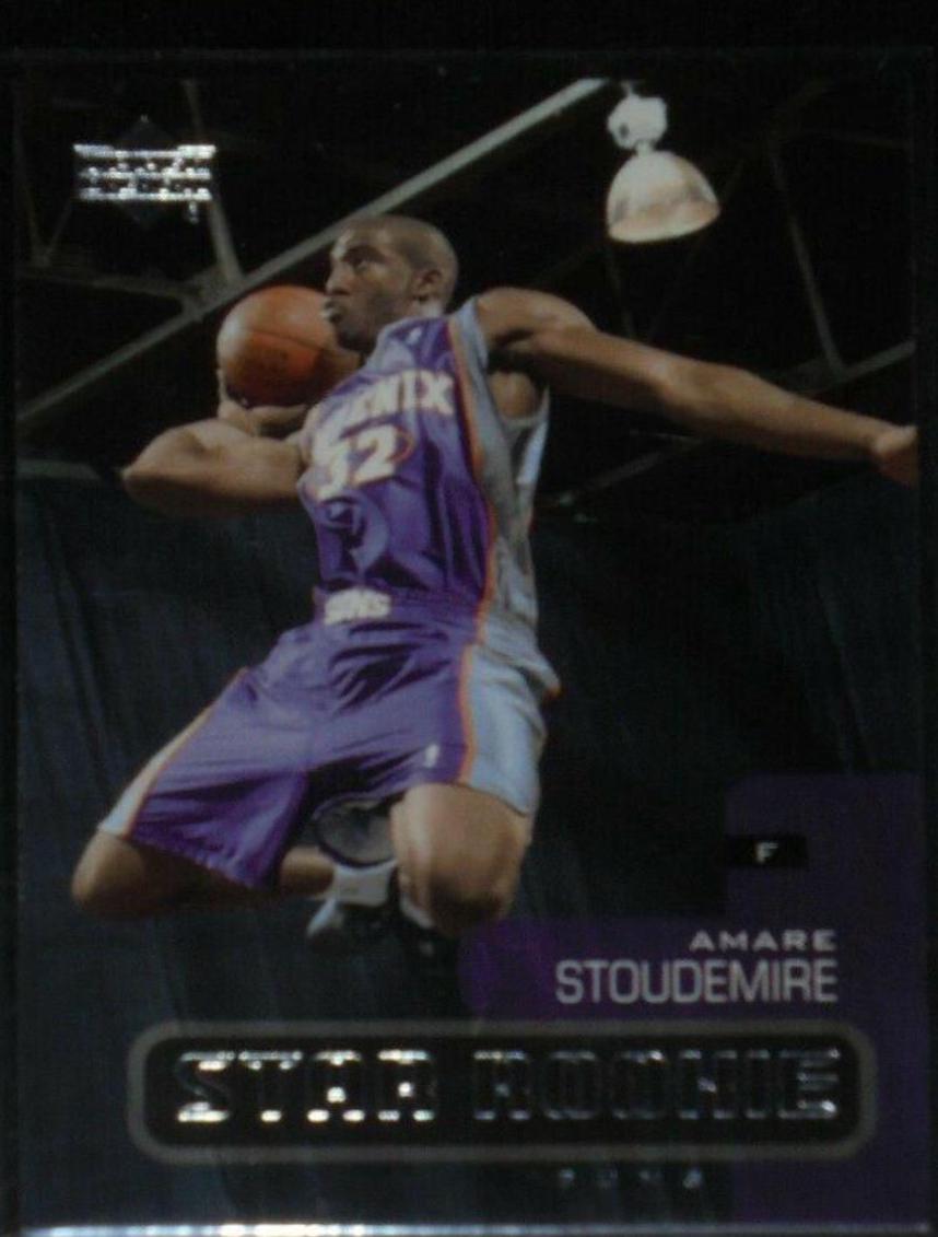 Amare Stoudemire #208 Basketball Cards 2002 Upper Deck