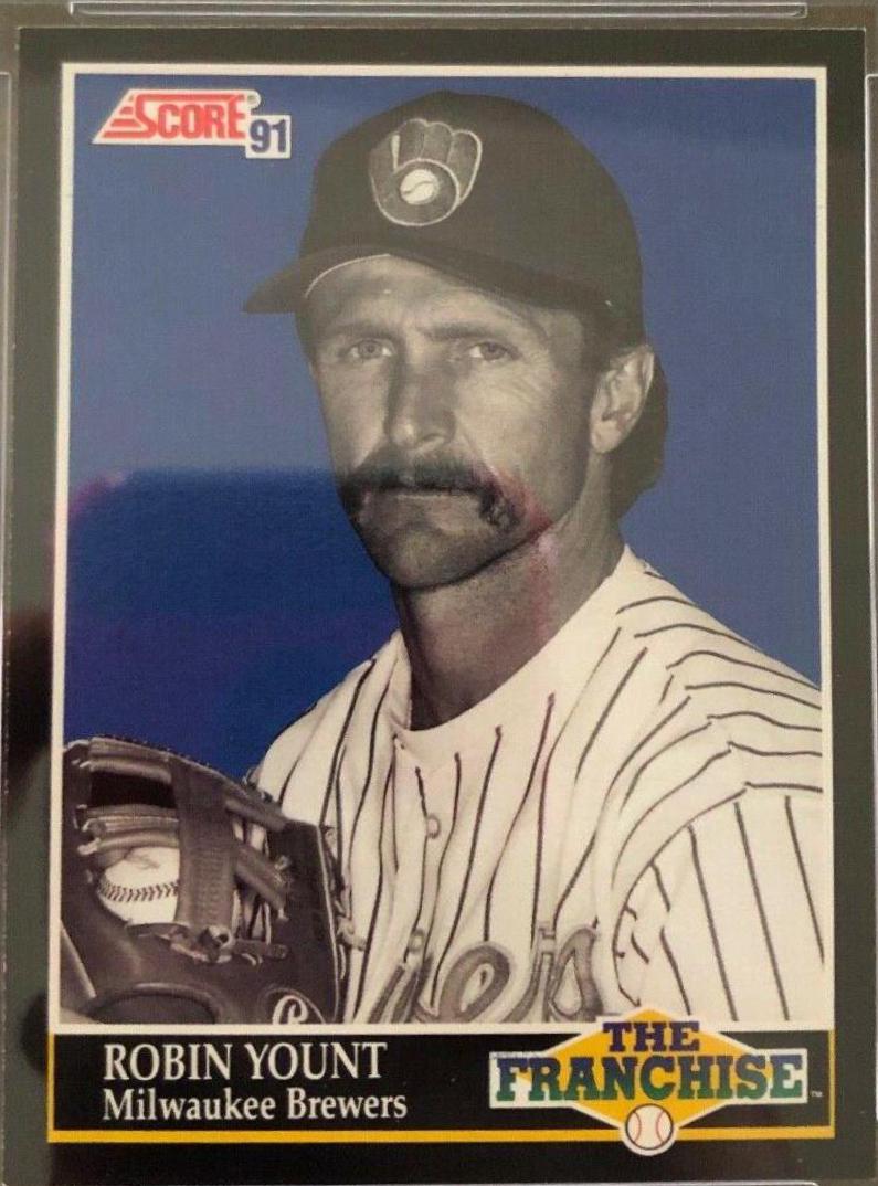 Robin Yount #854 Baseball Cards 1991 Score