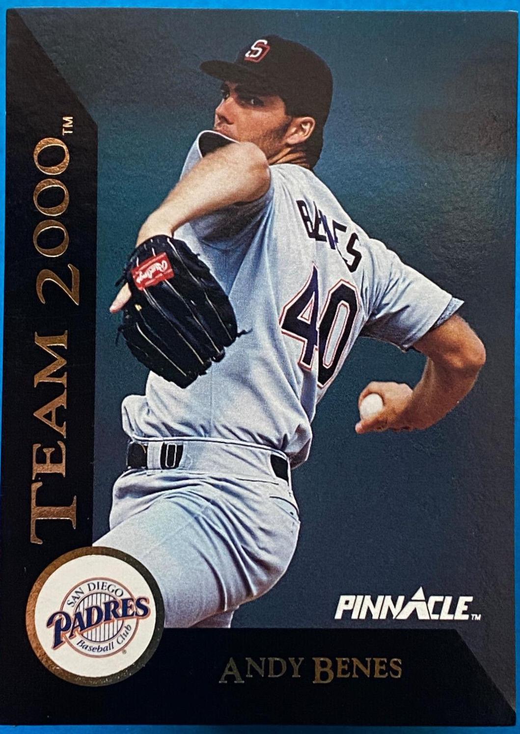 Andy Benes #12 Baseball Cards 1992 Pinnacle Team 2000