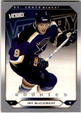 Jay McClement #256 Hockey Cards 2005 Upper Deck Victory