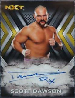 Scott Dawson #RA-SD Wrestling Cards 2017 Topps WWE NXT Autographs