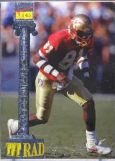 Kevin Knox #XXIII Football Cards 1994 Signature Rookies Tetrad
