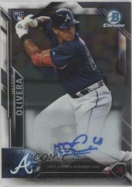 Hector Olivera #CRA-HO Baseball Cards 2016 Bowman Chrome Rookie Autographs