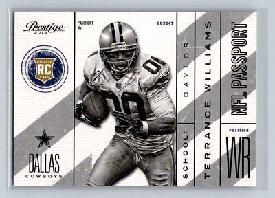 Terrance Williams #13 Football Cards 2013 Panini Prestige NFL Passport