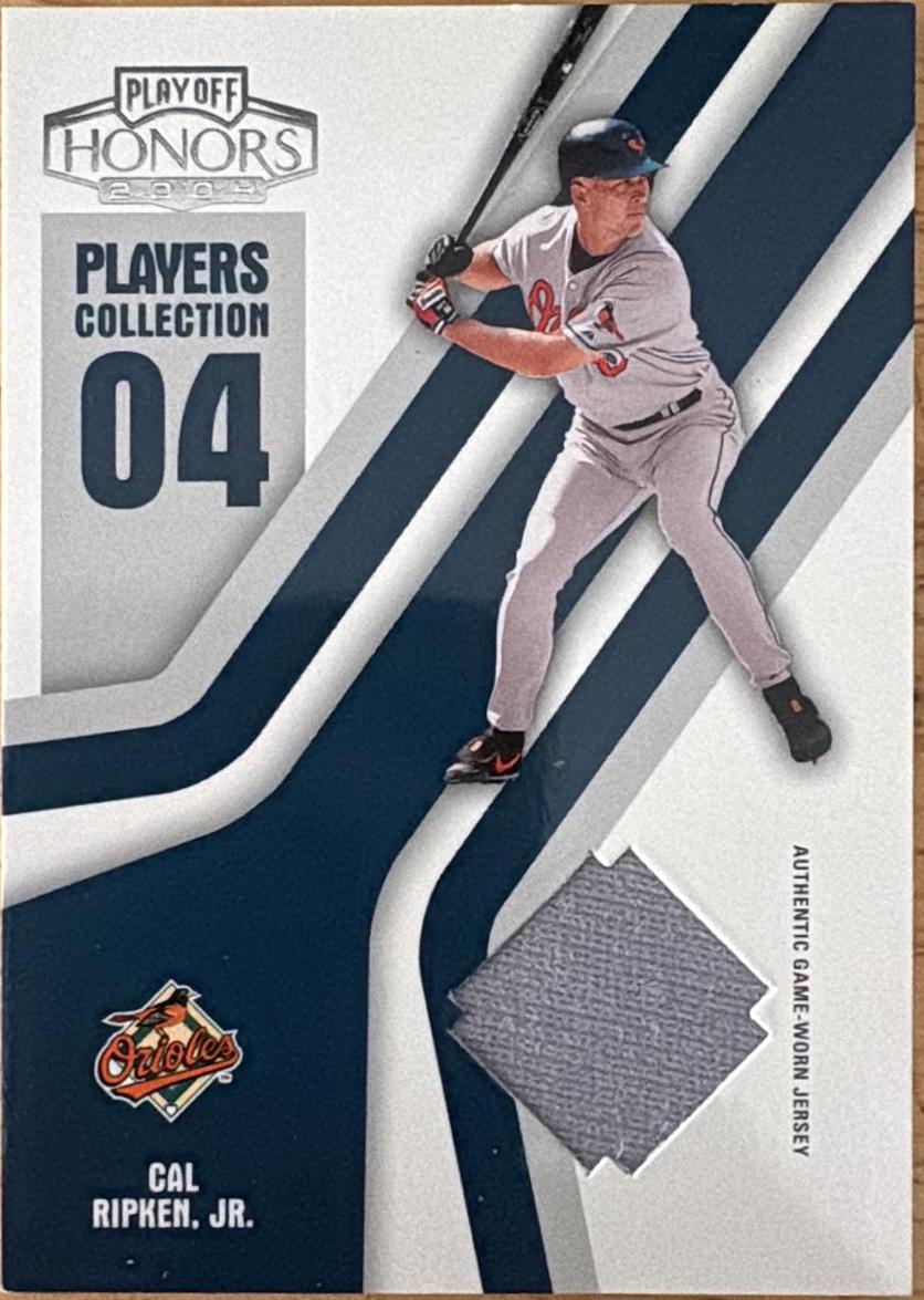 Cal Ripken Jr. #PC-13 2004 Playoff Honors Players Collection Jersey Baseball
