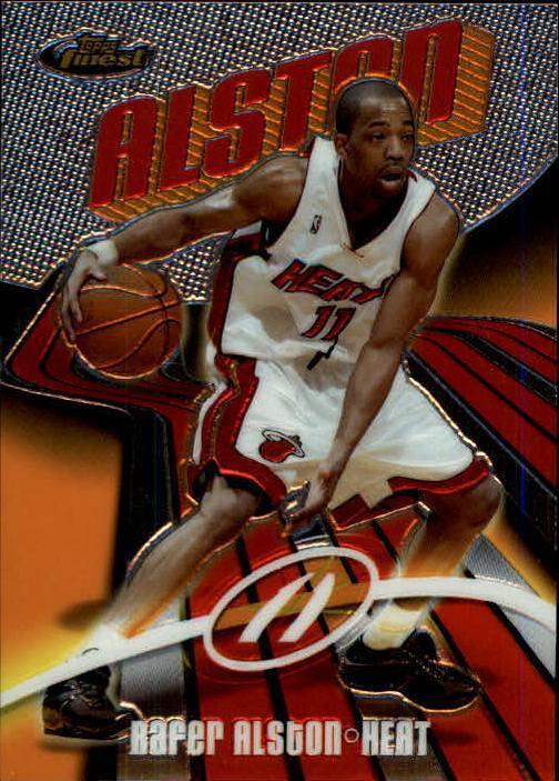Rafer Alston #22 Basketball Cards 2003 Finest