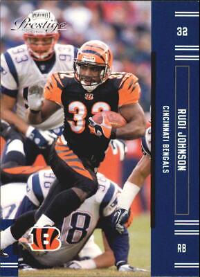 Rudi Johnson #28 2005 Playoff Prestige Football