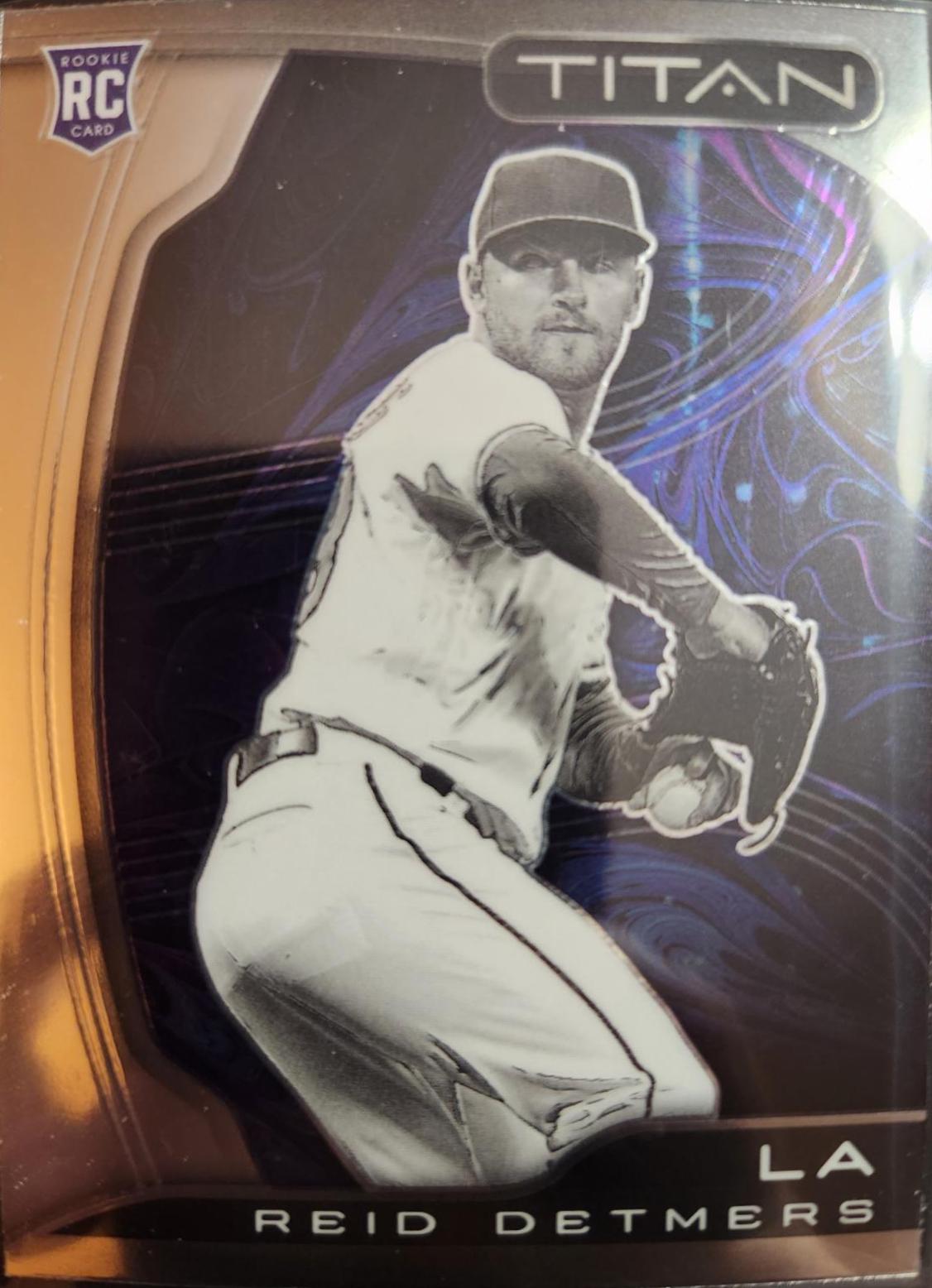 Reid Detmers #5 Baseball Cards 2022 Panini Chronicles Titan