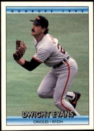 Dwight Evans #502 Baseball Cards 1992 Donruss