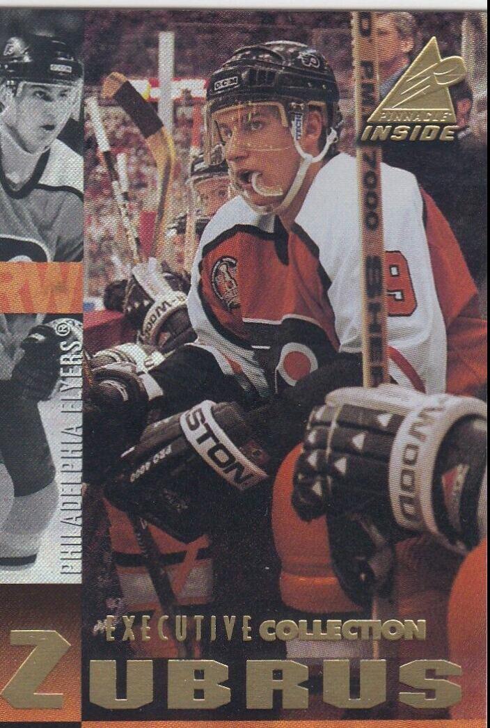 Dainius zubrus #33 Hockey Cards 1997 Pinnacle Inside