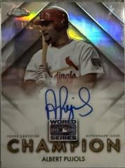 Albert Pujols #WSC-AP Prices | 2025 Topps Chrome World Series