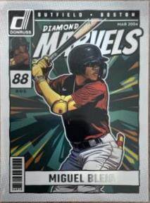 Miguel Bleis #4 Baseball Cards 2024 Donruss Diamond Marvels
