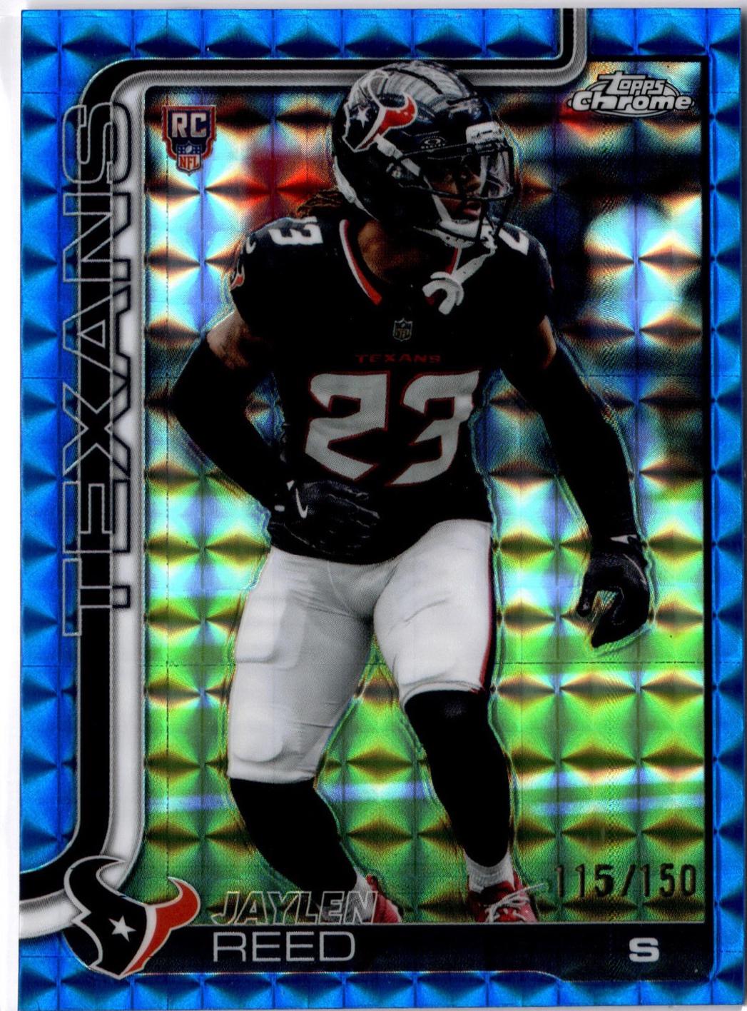Jaylen Reed [Blue Geometric Refractor] #374