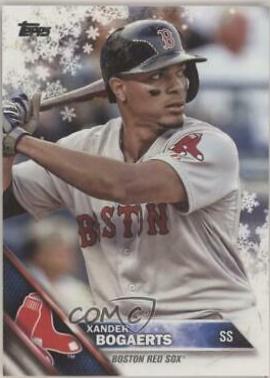 Xander Bogaerts #HMW104 Baseball Cards 2016 Topps Holiday