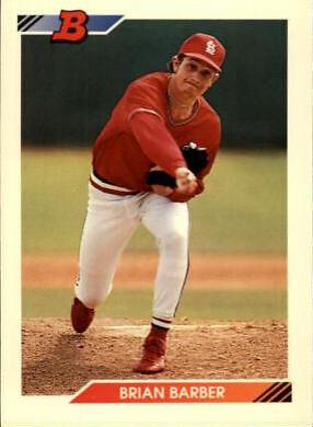 Brian Barber #29 Baseball Cards 1992 Bowman