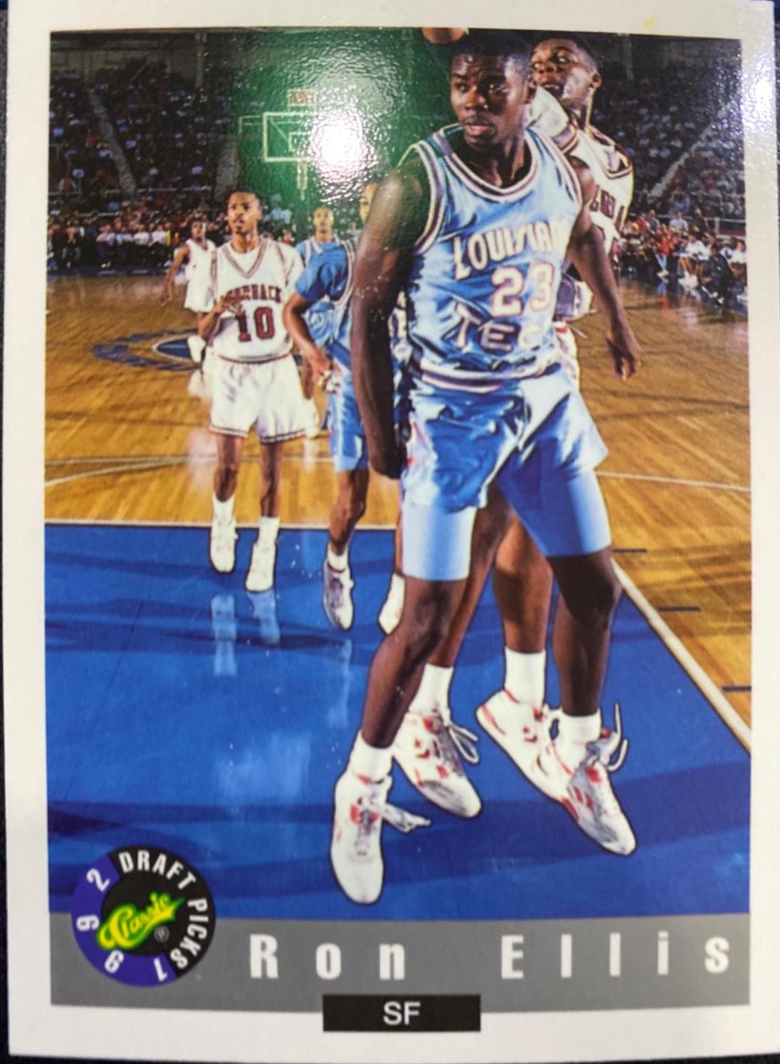 Ron Ellis #92 Basketball Cards 1992 Classic Draft Picks