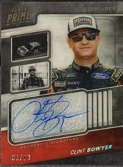 Clint Bowyer #SS-CB Racing Cards 2018 Panini Prime Nascar Shadowbox Signatures Prices