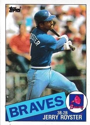 Jerry Royster #776 Baseball Cards 1985 Topps