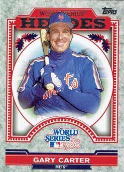 Gary Carter #WSH-GC Baseball Cards 2014 Topps Update World Series Heroes