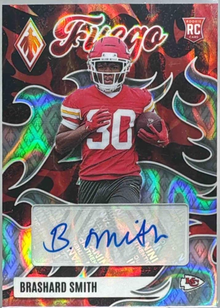 Brashard Smith #FUS-BSM 2025 Panini Phoenix Fuego Signature Football