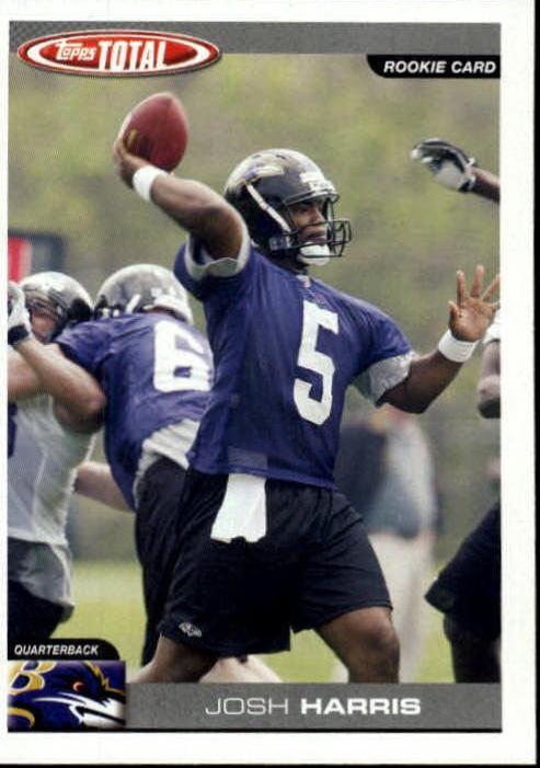 Josh Harris #409 Football Cards 2005 Topps Total