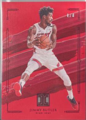 Jimmy Butler #13 Basketball Cards 2020 Panini Impeccable