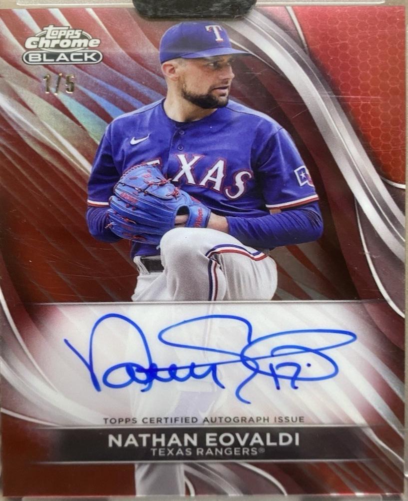 Nathan Eovaldi [Red Refractor] #CBA-NE
