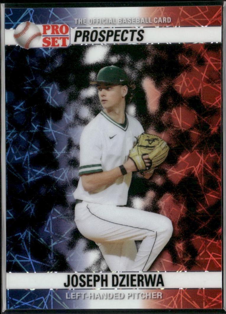 Joseph Dzierwa #90B-101 2026 Pro Set Metal 1990 Baseball