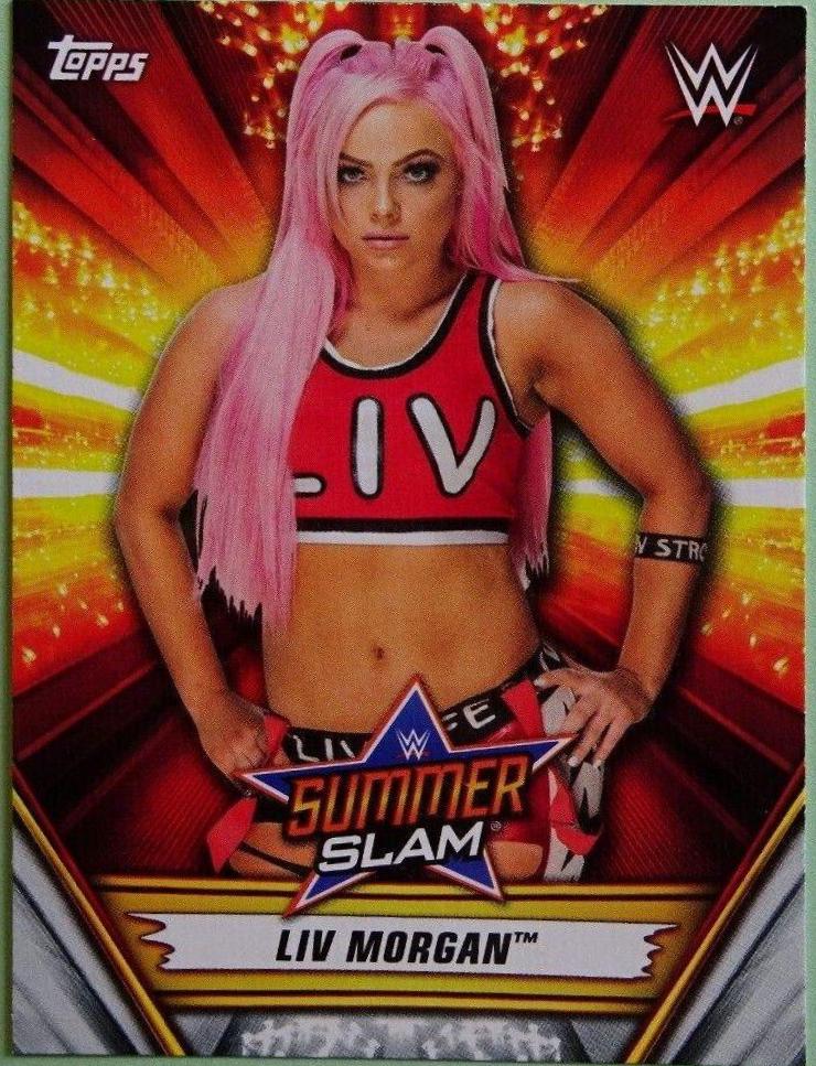 Liv Morgan #21 Wrestling Cards 2019 Topps WWE SummerSlam