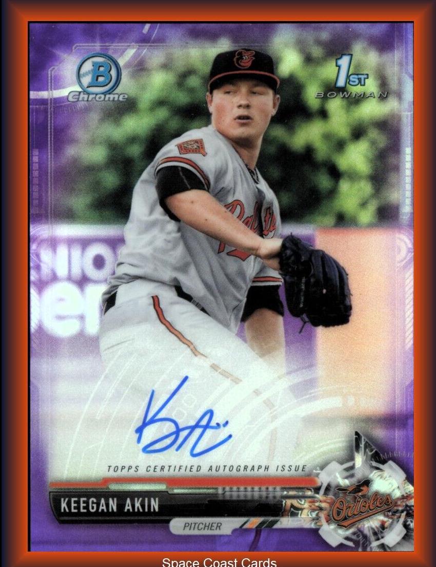Keegan Akin [Purple Refractor] #CPA-KA