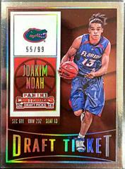 Joakim Noah [Draft Ticket] #46 Basketball Cards 2015 Panini Contenders Draft Picks Prices