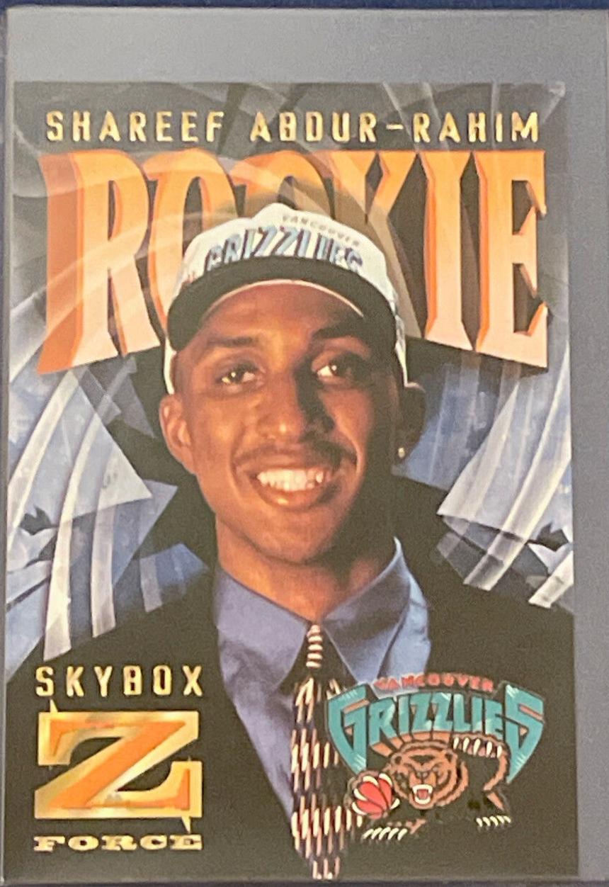 Shareef Abdur Rahim #R3 Basketball Cards 1996 Skybox Z Force