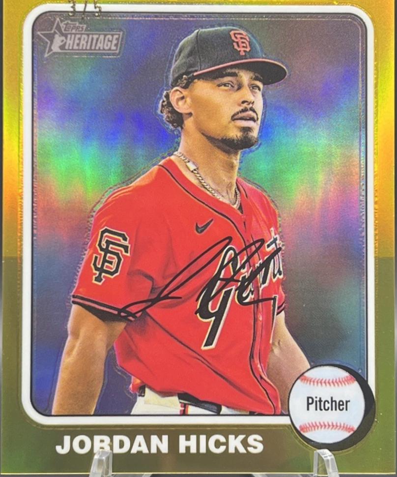 Jordan Hicks [Gold Chrome] #525