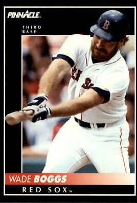 Wade Boggs #175 Baseball Cards 1992 Pinnacle