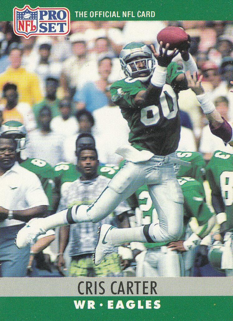 Cris Carter #246 Football Cards 1990 Pro Set