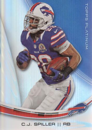 C.J. Spiller #20 Football Cards 2013 Topps Platinum
