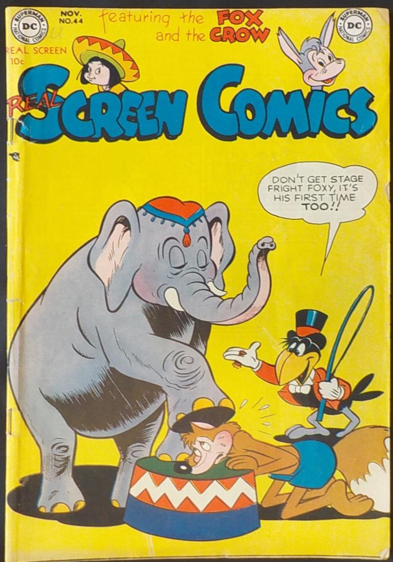 Real Screen Comics #44 (1951) Comic Books Real Screen Comics