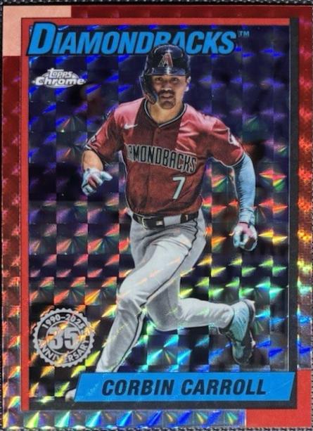 Corbin Carroll [Geometric] #90CU-12 Prices | 2025 Topps Chrome