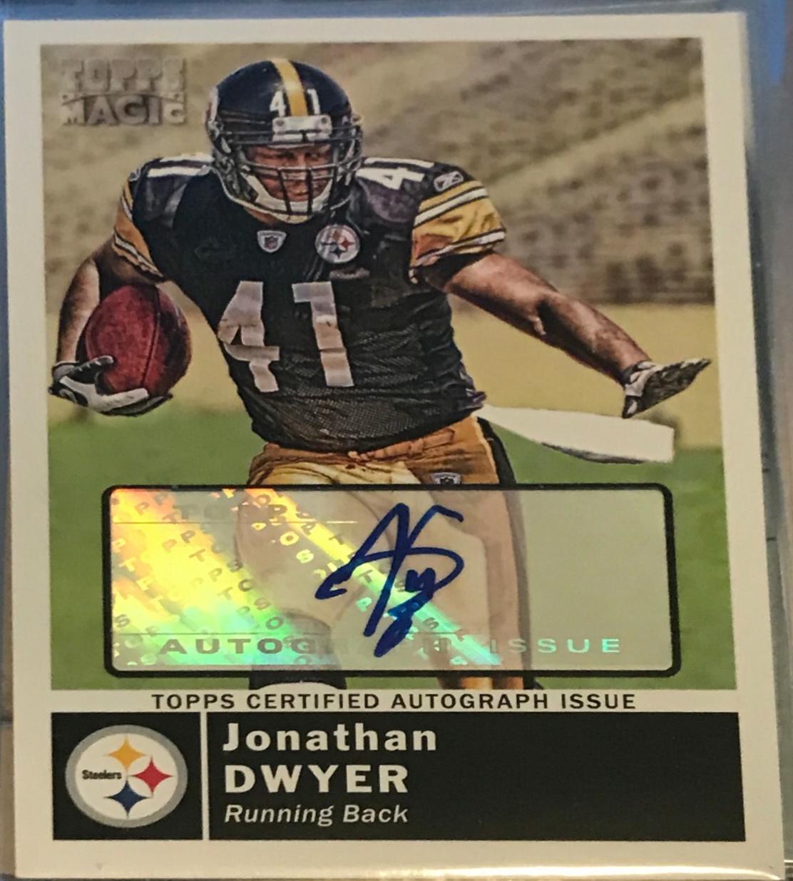 Jonathan Dwyer #185 2010 Topps Magic Football