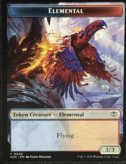 Elemental // Treasure Double-Sided Token]