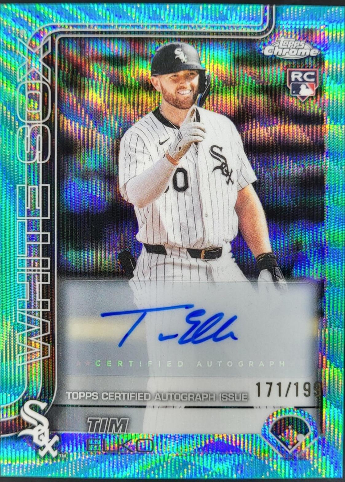 Tim Elko [Aqua Wave Refractor] #AC-TEO