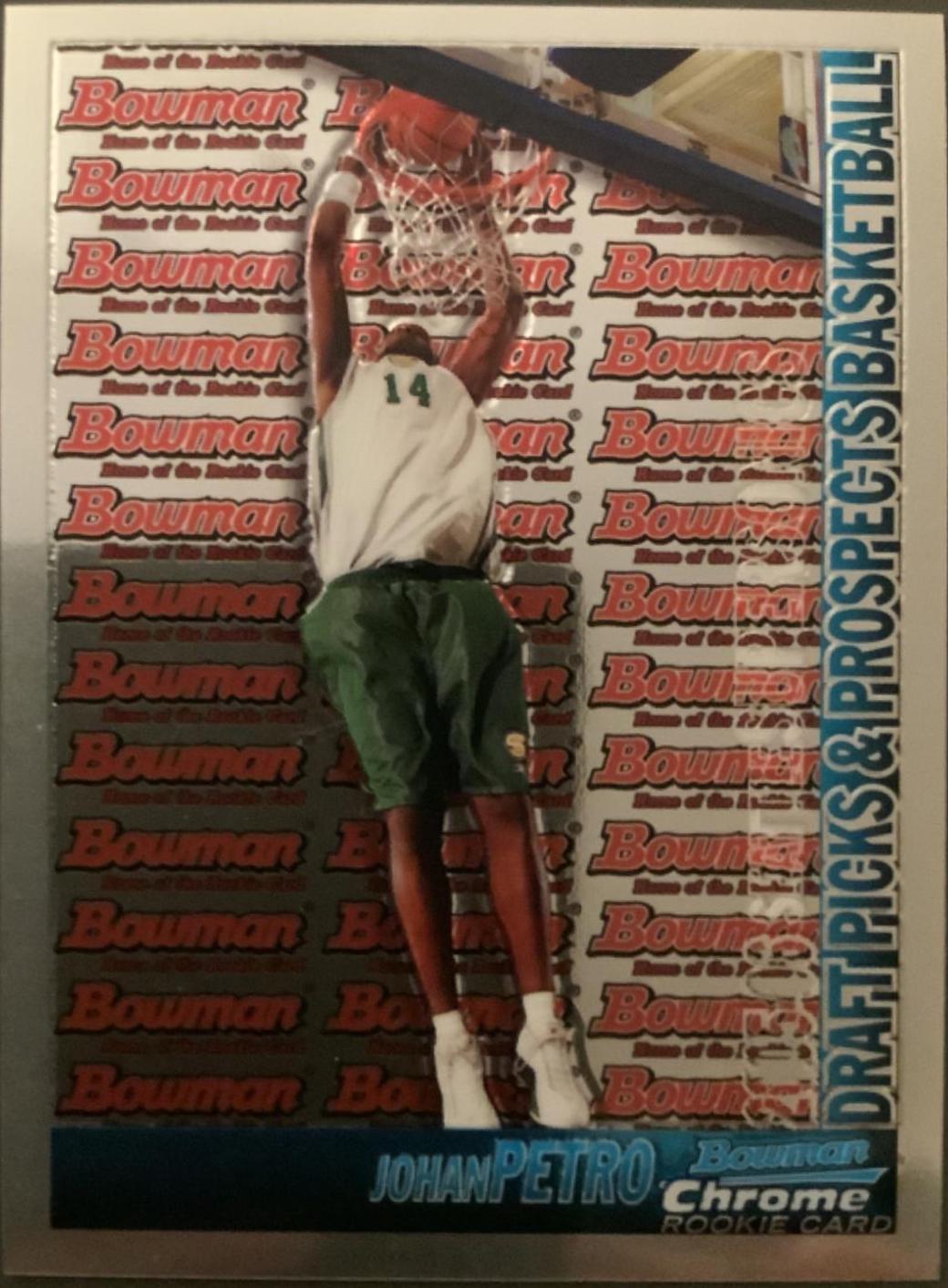 Johan Petro #136 Basketball Cards 2005 Bowman