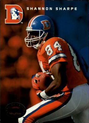 Shannon Sharpe #5 Football Cards 1993 Skybox Premium