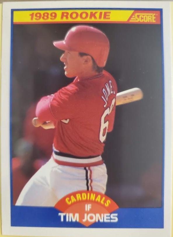 Tim Jones #649 Baseball Cards 1989 Score