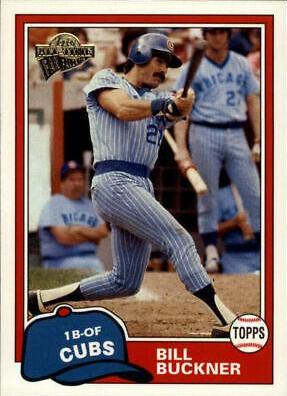 Bill Buckner #49 Baseball Cards 2003 Topps All Time Fan Favorites