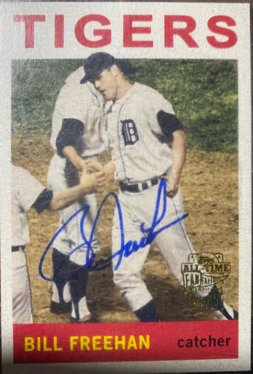 Bill Freehan #FFA-BF Baseball Cards 2005 Topps All Time Fan Favorites Autographs