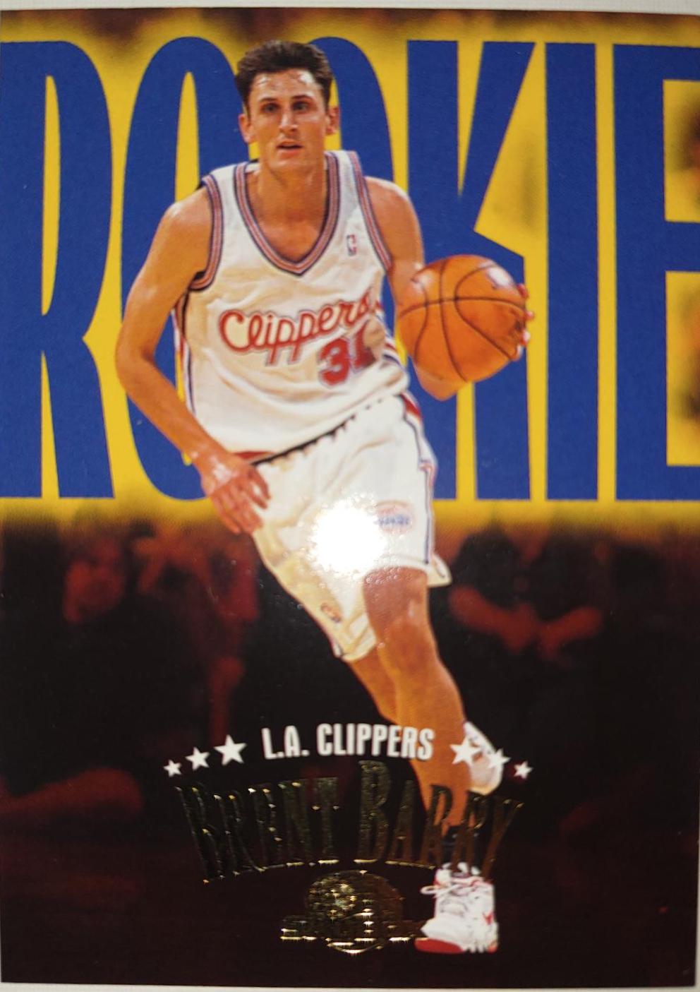 Brent barry #229 Basketball Cards 1996 Skybox Premium