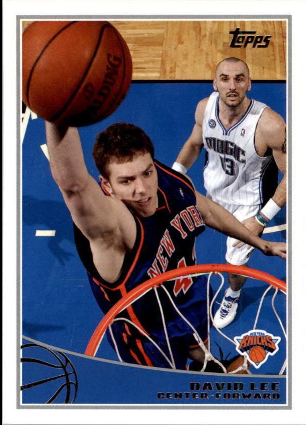 David Lee #198 2009-10 Topps Basketball