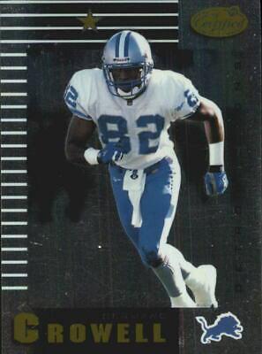 Germane Crowell #34 1999 Leaf Certified Football